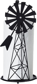 Vesici Windmill Paper Towel Holder Western Farmhouse Standing Paper Towel Roll by Vesici