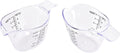 2 Pack Small Measuring Cups, 2oz/60ml Mini Measuring Cup by MiziDo