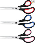 3-Pack 8.5" Ultra Sharp Stainless Steel Scissors by Unknown
