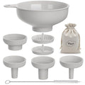 Pisol Wide Mouth Versatile Funnel, Canning Funnels by Pisol