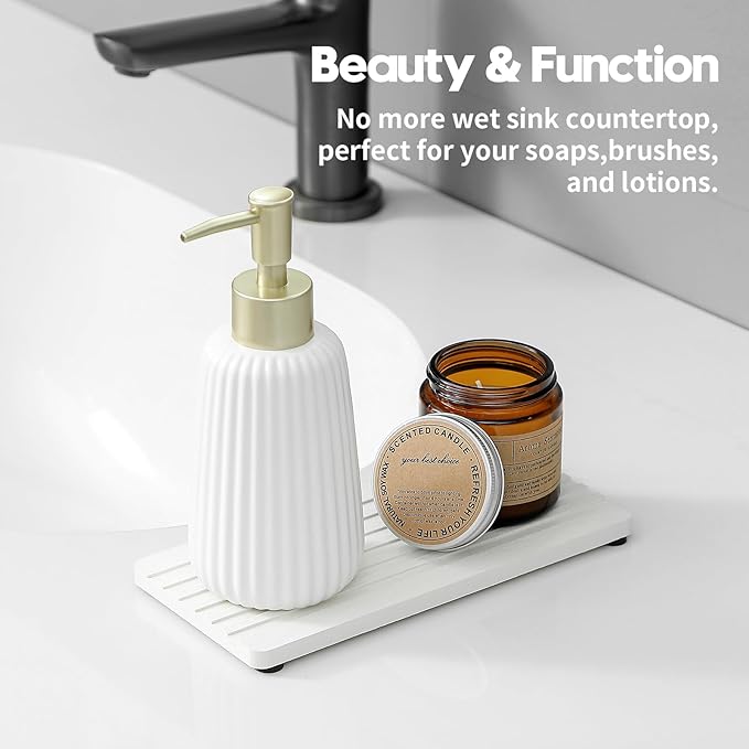 Razborci 2PCS Diatomite Quick Stone Drying Tray Mat - Image 2