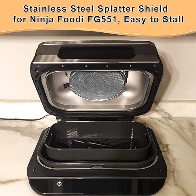 BYKITCHEN Stainless Steel Spatter Shield - Image 4