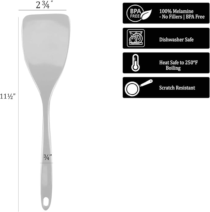 Reston Lloyd Spatula, Turner for Non-stick pans, Heat Resistant, BPA Free - Image 4