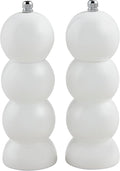 Mud Pie Classic Salt Pepper Grinders; 6.25" X 2.25" by MudPie