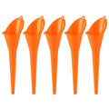 5 Pcs Plastic Long Neck Oil Funnel by RUGLAMZHIP