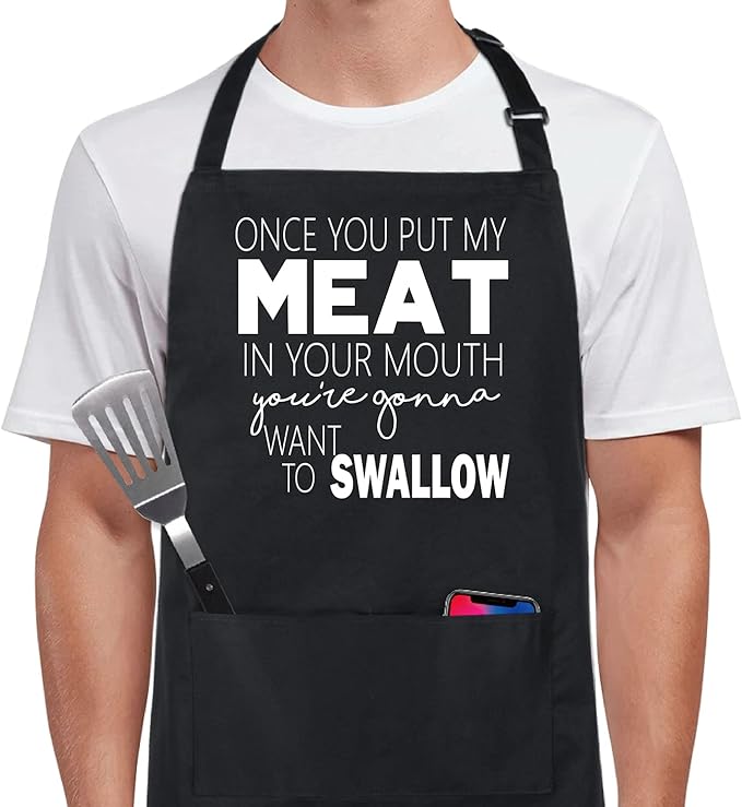 Xornis 100% Cotton Funny Apron by Xornis