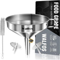 Stainless Steel Funnel, Walfos Kitchen Funnel by Walfos