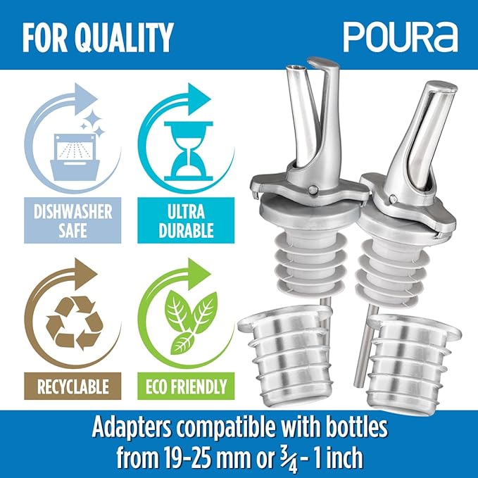 3-in-1 Liquor Bottle Pour Spouts - Image 6