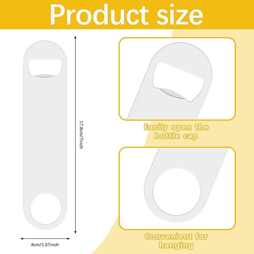 10 Pcs Sublimation Bottle Opener Blanks, Personalized Sublimation Blank Products - Image 2
