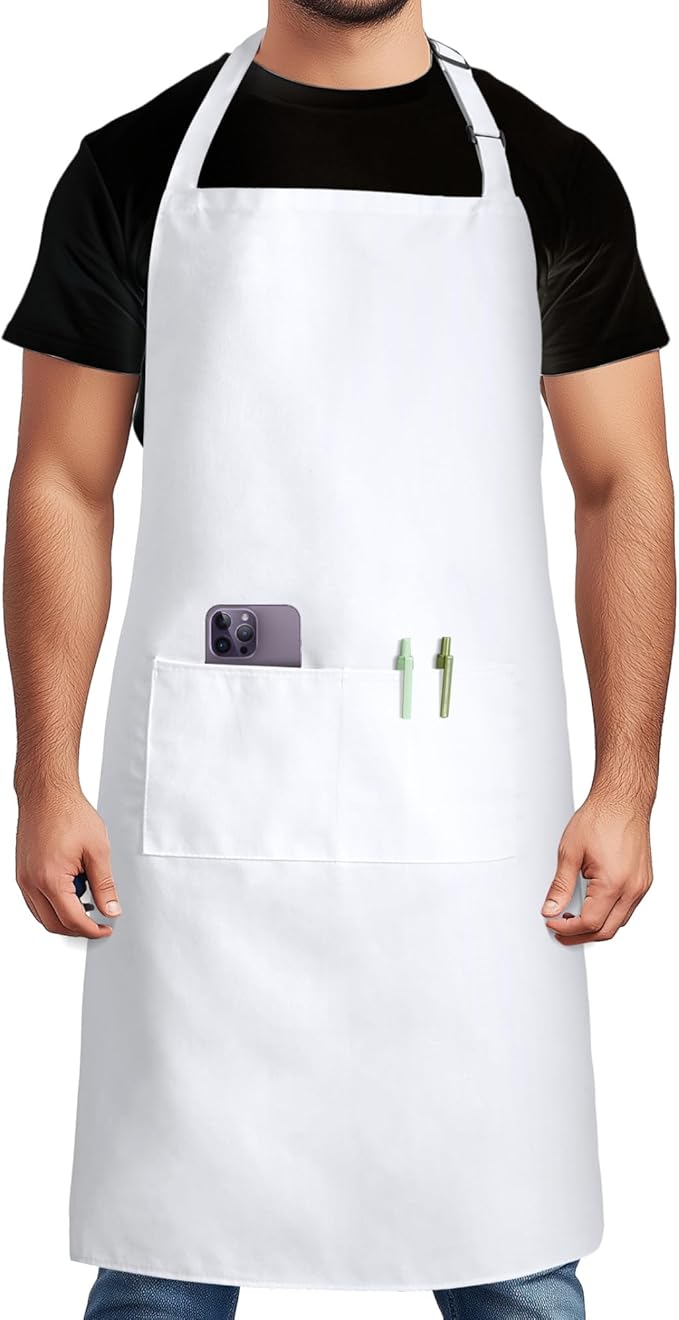 Syntus Chef Apron for Men Women Kitchen Cooking Apron by Syntus