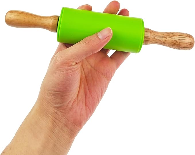 12 Pack Small Rolling Pin for Kids, 9 Inch Kids Rolling Pin for Home Kitchen - Image 4