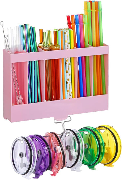 10''Straw Organizer for Cabinet Door by home