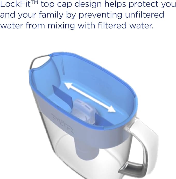 PUR 7-Cup Water Filter Pitcher, Great-Tasting Water, Dishwasher Safe, Faster - Image 5