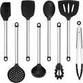 Silicone Cooking Utensils Set, Vayvnt 8 PCS Kitchen Utensils Set by Vayvnt