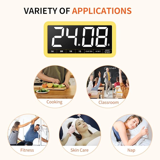 VOCOO Digital Kitchen Timer - Image 7