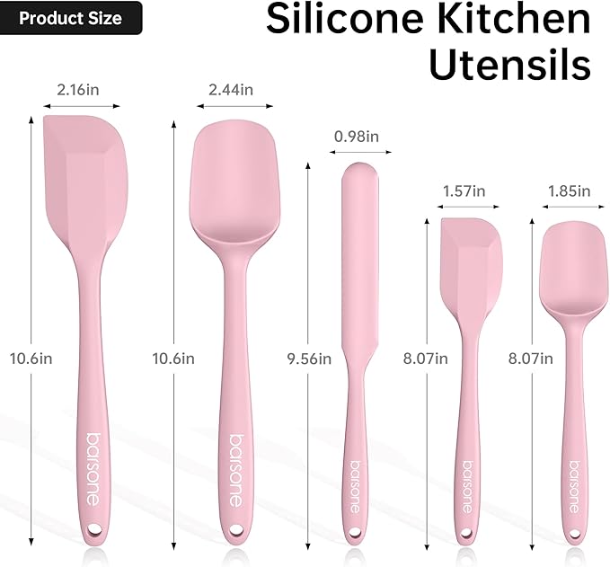5-Piece Silicone Spatula Set - Image 2