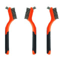 3pcs Small Stainless Steel Little Wire Brushes Set by XDMTWLKJ