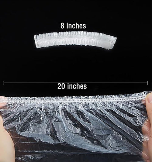 100 Plastic Large Bowl Covers - Image 2