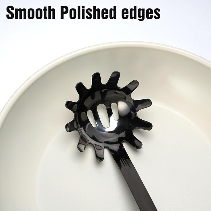 Stainless Steel Spaghetti Spoon, 13 Inch Pasta Server - Image 7
