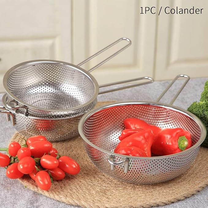Stainless Steel Colander Fine Mesh Colander - Image 8