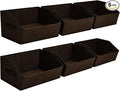 Homsorout Trapezoid Closet Storage Bins by Homsorout