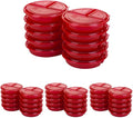 GoodCook Meal Prep Containers Set Microwave & Dishwasher-Safe Round Food by GoodCook