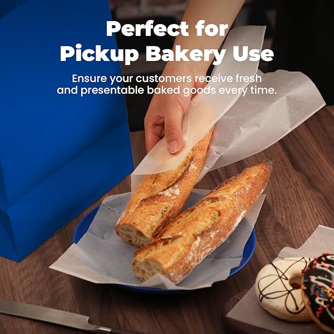 Fit Meal Prep 12 x 10.75" Wax Paper Sheets - Image 7