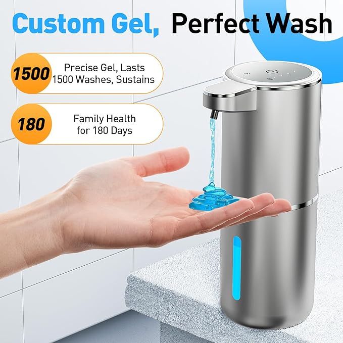 Fantictas Automatic Soap Dispenser Touchless Automatic Liquid Soap Dispenser 4 - Image 6