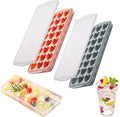 2 Pack Heart-Shaped Ice Cube Trays by Ciyliwiyi