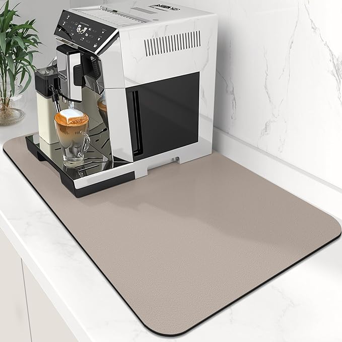 WISELIFE Coffee Mat Super Absorbent Dish Drying Mat Bar Accessories Match by WiseLife