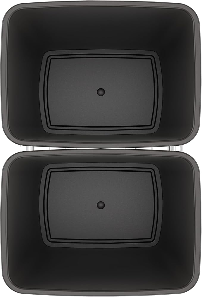 Rev-A-Shelf RV-18KD-13C-S Double Pullout Trash Can - Image 8