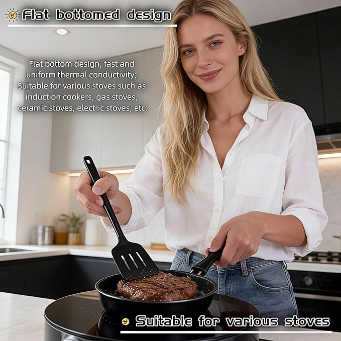 4.7 Inch Mini Skillet, Non-Stick Egg Pan - Image 3