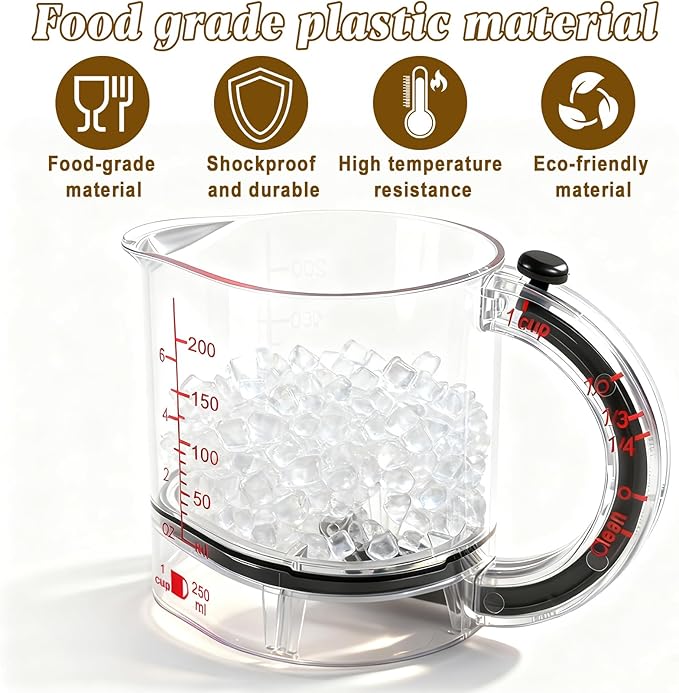 4-in-1 Adjustable Measuring Cup - Image 6