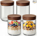 16oz 4 Pack Overnight Oats Containers by Osfel