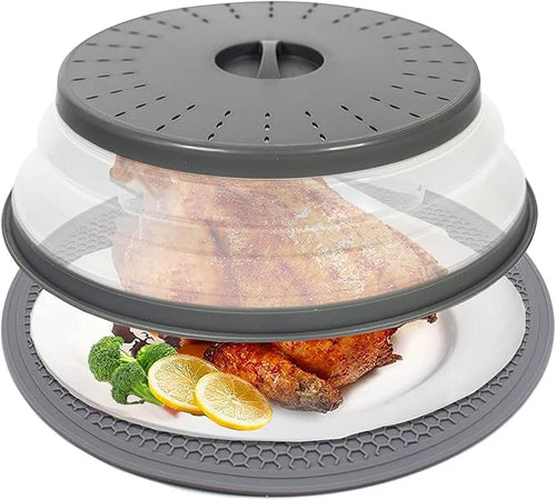 10.5" Microwave Splatter Cover for Food by CORYTAO