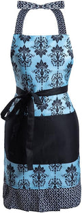 Lovely Flower Pattern Retro Aprons by AlexVirtue