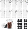2.3 oz Small Glass Stash Jars by Homelike+Style