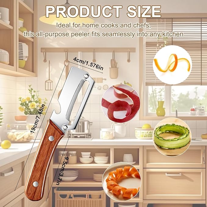 2-in-1 Multifunctional Vegetable Peeler - Image 2