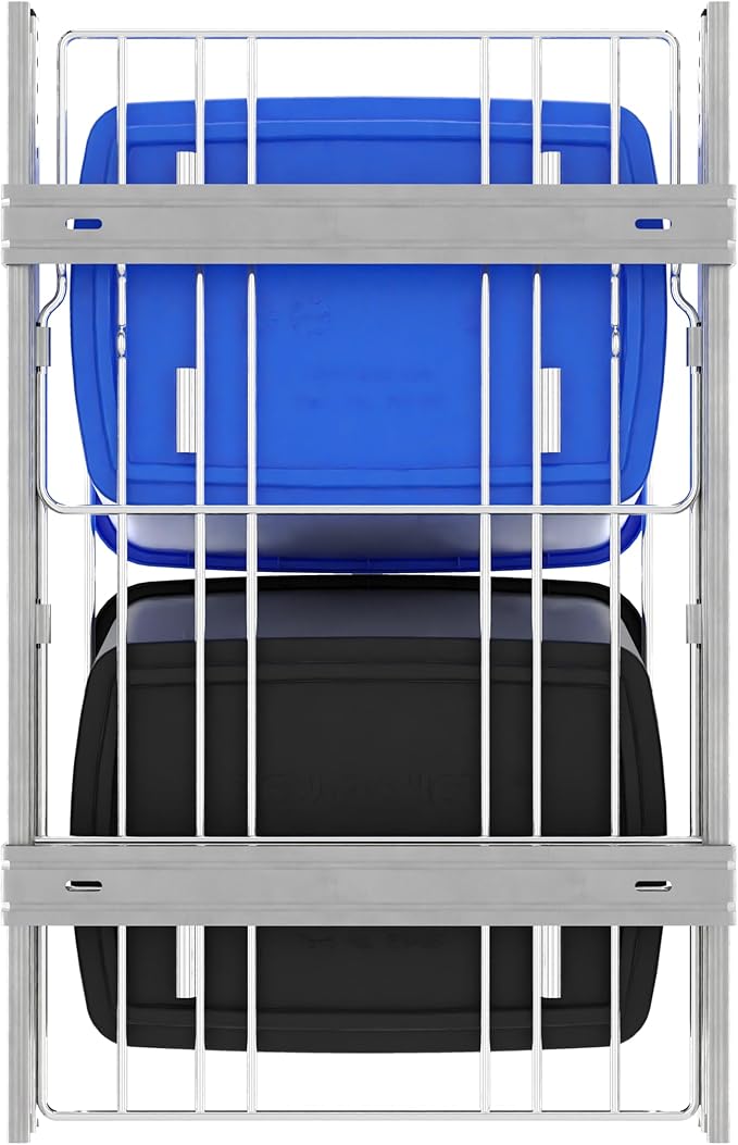 Rev-A-Shelf RV-18KD-2218C-S Double Pullout Trash Cans - Image 7
