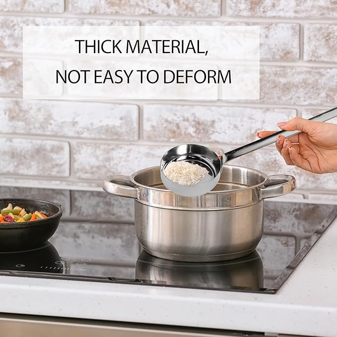 10.55" Stainless steel 201 Pizza Sauce spoon Kitchen Ladles - Image 6