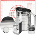 Baking Tool Kit: pastry cutter, flour sifter by Unknown