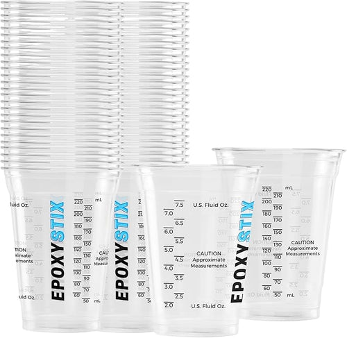 10oz Disposable Graduated Measuring Cups by EpoxyStix