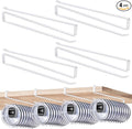4 Pack Tumbler Lid Organizer, Cup Lid Holder Holds 12 Lids Each Under Cabinet by Unknown