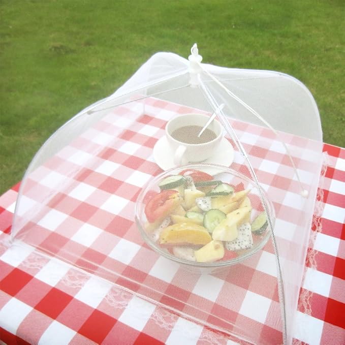 ESFUN Food Net Covers for Outside, Reusable and Collapsible - Image 4