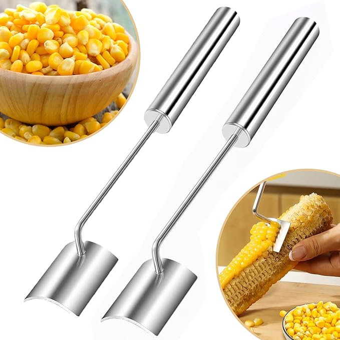 2 Packs Corn Peeler for Corn on the Cob, 2026 Upgraded Corn Stripper for Corn by Unknown