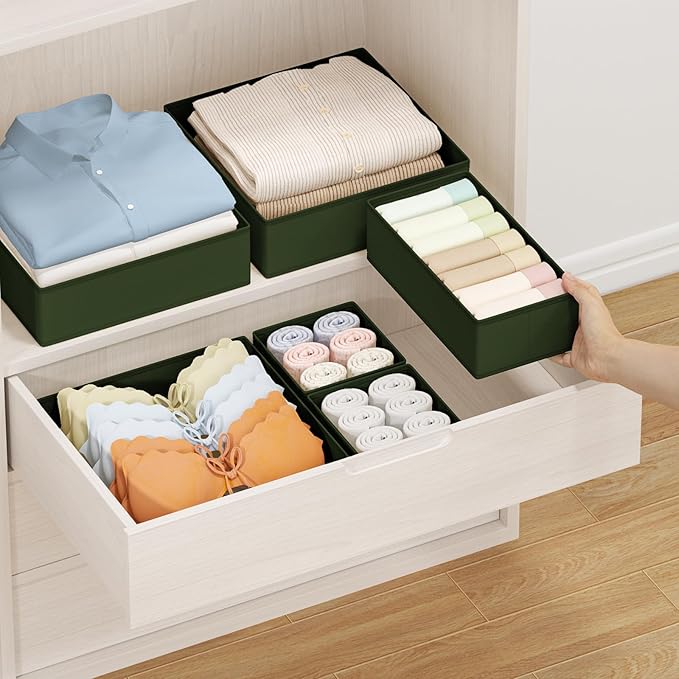 DIMJ Drawer Organizer Clothes 15 Pack - Image 3