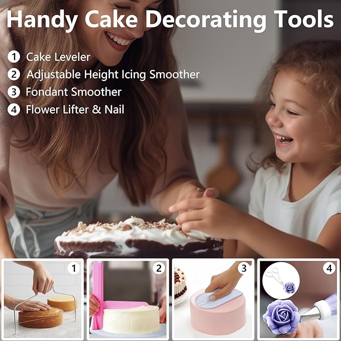 200PCs Cake Decorating Supplies Kit - Image 6