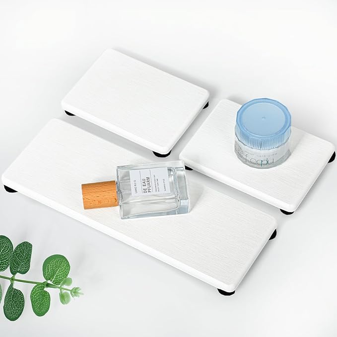 3PCS Stone Drying Tray, Water Absorbing Stone Tray by Unknown