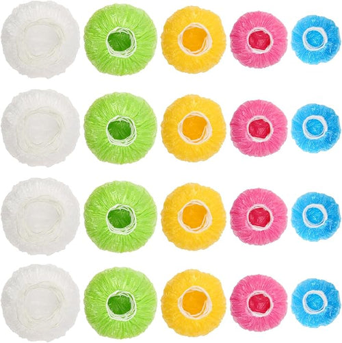 130Pcs Reusable Elastic Food Bowl Storage Covers, Sublaga Bowl Covers, Variety by Sublaga