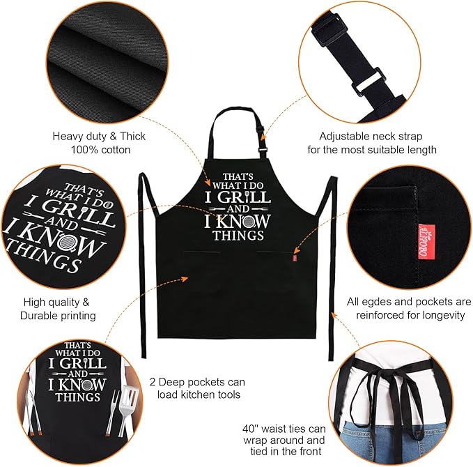 Funny Grilling Aprons for Men - Image 3